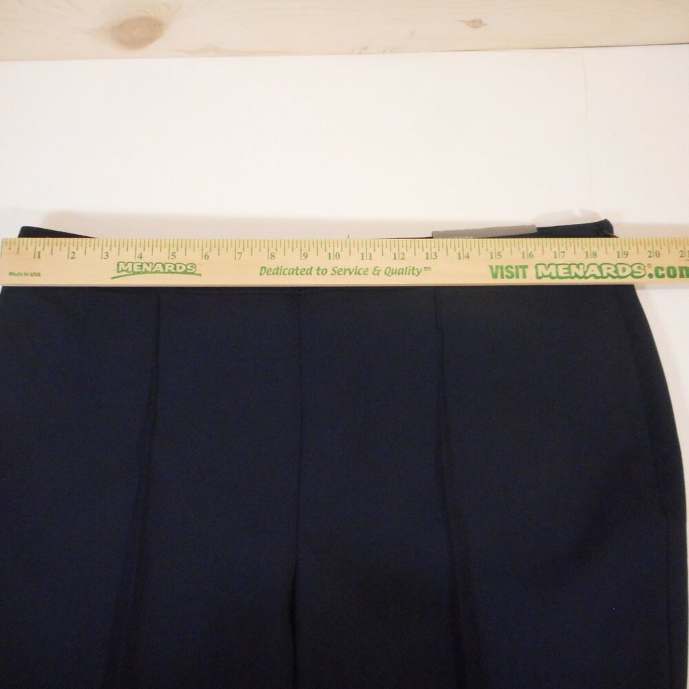 NWT Talbots Women's Size 16 High Waist Skinny Ankle Pants Navy Blue Career - Picture 4 of 10